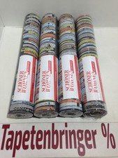 Vliestapete Schöner Wohnen AS 4 x 9443-37 (4Rollen) Bücherregal Bunt Restposten