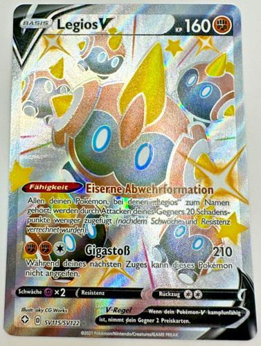 Pokemon karte tcg legios - tcg,