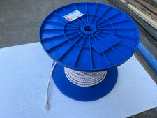 GUMMISEIL weiß-rot  Ø 6mm / ca.75 Meter Rolle / Cont2Pal4aRolle8