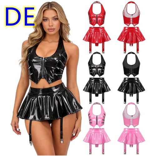 Damen wetlook set - wetlook, und