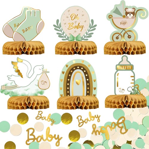 Babyparty deko baby storch - deko,