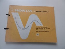 Honda TL 125 S-E, ED, F, G, U Teilekatalog 4 Parts Catalogue Honda Motor 1979