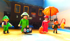 Playmobil Reisende Kind Dame 1900 - Eisenbahn - Puppenhaus - Spur G , LGB