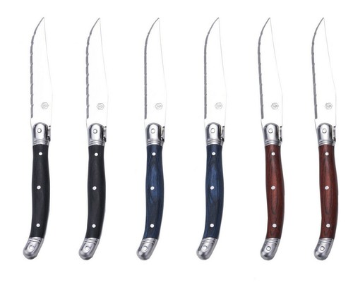 Laguiole steakmesser mit - 6,