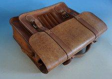 BREE Leder Tasche Ledertasche Aktentasche Schultasche braun (F023-122)