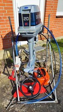 20 PS Evinrude (Johnsson) Aussenbordmotor, Fernlengung/-Steuerung