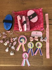 Spiegelburg Kinder Pferde Pflege Set Fellpflege Bürsten Fellpflegebürsten