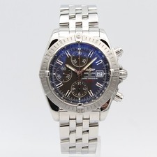 [2430] Breitling Chronomat Evolution - A13356 Box&Papiere 2007 Herrenuhr Grau