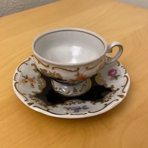 Weimar porzellan tasse mit - weimar,