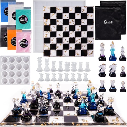 Schach epoxidharz formen - epoxidharz,