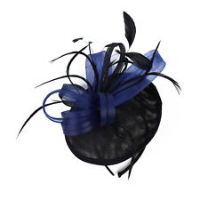Damen Feder Fascinators Hut Kentucky Hut Netz Hochzeit Tee Party Derby Hüte