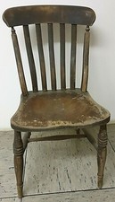 2. Antiker Holz Stuhl, sehr