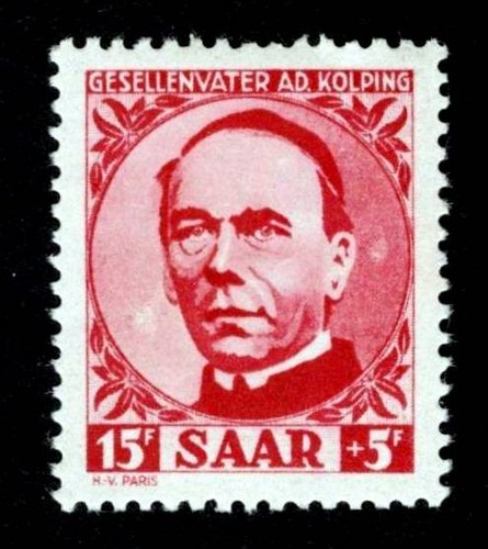 Saarland 1950 adolf kolping - 1950:,