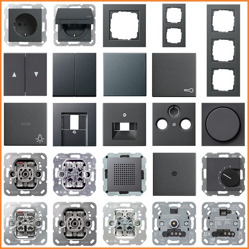 Gira system anthrazit - 55,