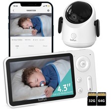 4.3" Babyphone mit Kamera und