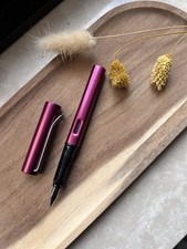 Lamy Al-star schwarz violett Füllfederhalter, neuwertig