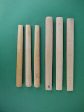 6 Hammerstiele Set 320 380 mm Hammerstiel 32 38 cm DDR Konvolut Holz Stiel
