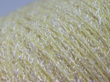 B44 (60€/kg) 250g SOFT EFFEKTWOLLE VANILLE SEIDENGLANZ (7) Zwirn Wolle Garn Lace