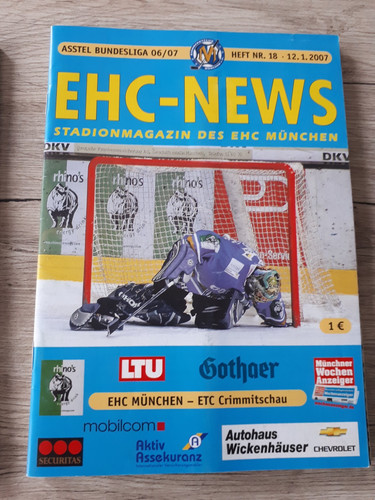 Ehc news stadionmagazin des - ehc,