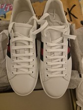 Gucci Ace Leder Sneaker Apfel