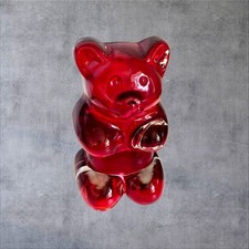 GLASBÄR Leonardo - Rot /