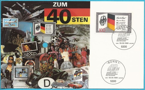 Bund aus 1989 gedenkblatt - bund,