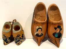 Vintage Holz handbemalt