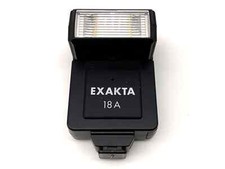 Exakta 18A Blitzgerät Mittelkontakt universal Kamera Blitz Aufsteckblitz Flash
