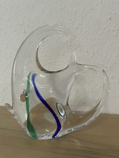 Murano Glasfisch mit grünem