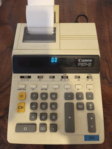 Canon p27 druckrechner - -, gut
