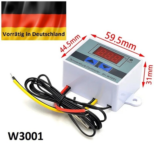 Digital led temperaturregler - digital,