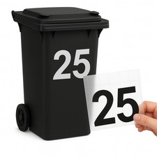 Aufkleber Hausnummer Zahl für