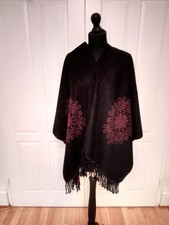 NEU Damen Poncho Überwurf