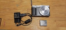 Panasonic Lumix DMC TZ71 Digitalkamera Digicam Silber 12.1 MP Zustand Gebraucht