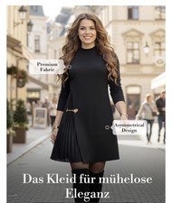 Elegantes Langarmkleid mit