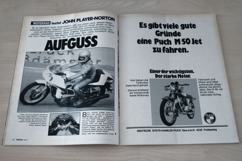 Motorrad 1975 norton - motorrad, 06/1975