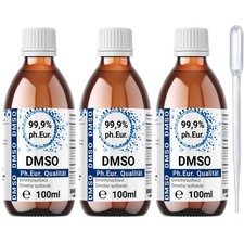 3x 100ml DMSO - 99,9% (Ph.Eur)