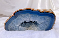 BLAUE ACHAT GEODE, Druse