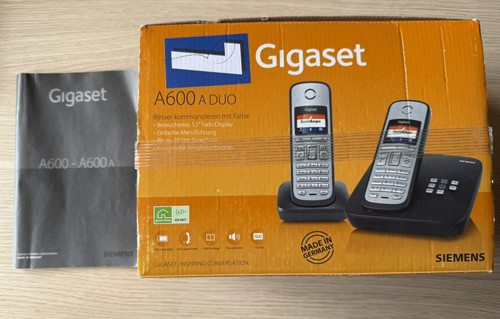 Siemens gigaset a600a duo - gigaset,