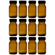 12er Set 100 ml Weithalsglas