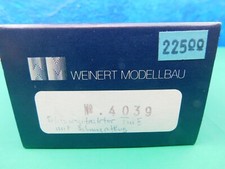 B08 Weinert H0 Bausatz 4039 Schienentraktor Tm II mit Schneepflug OVP