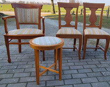 Vintage * Biedermeier (Armlehnen-) Stühle & Hocker * Edelholz