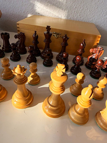 Hochwertige schachfiguren holz - schachfiguren,