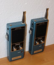 2 Stück schöne Vintage CB Handfunkgeräte Zodiac P-3003 3 Kanäle AM für Sammler