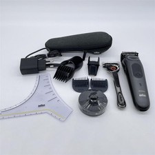 Braun Barttrimmer, Trimmer/Haarschneider Herren, Haarschneidemaschine Profi, 40 