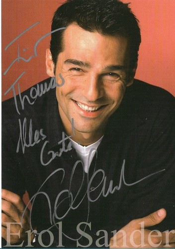 Original autogramm erol - erol, sander