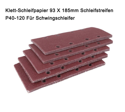 Klett schleifpapier 185mm - klett-schleifpapier, x