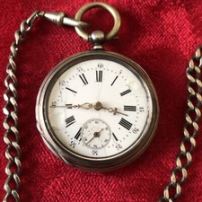 800er SILBER CYLINDRE 8 RUBIS