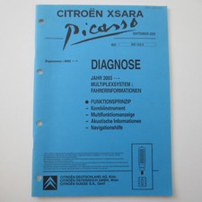 Werkstatthandbuch Citroen Xsara Picasso Diagnose Multiplexsystem ab 2003