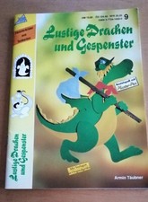 Lustige Drachen und Gespenster